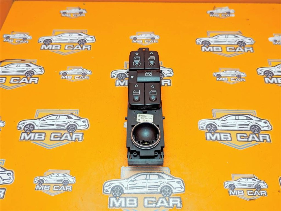 Блок кнопок стеклоподъемников MERCEDES-BENZ S-класс W220 рестайлинг (2002 - 2005) фото 1 — Разборка Мерседес