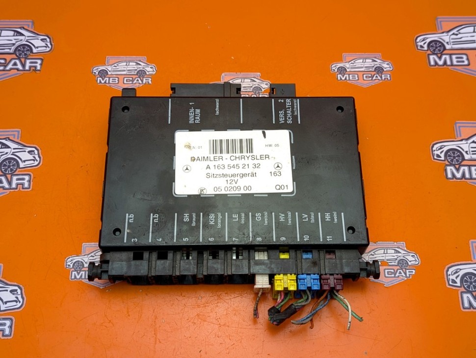 Блок сидений MERCEDES-BENZ M-класс W163 рестайлинг (2001 - 2005) фото 1 — Разборка Мерседес