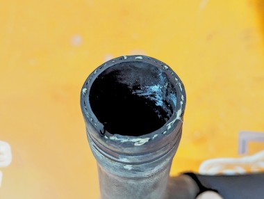 Патрубок радиатора MERCEDES-BENZ A-класс W169 (2004 - 2008) — Разборка Мерседес