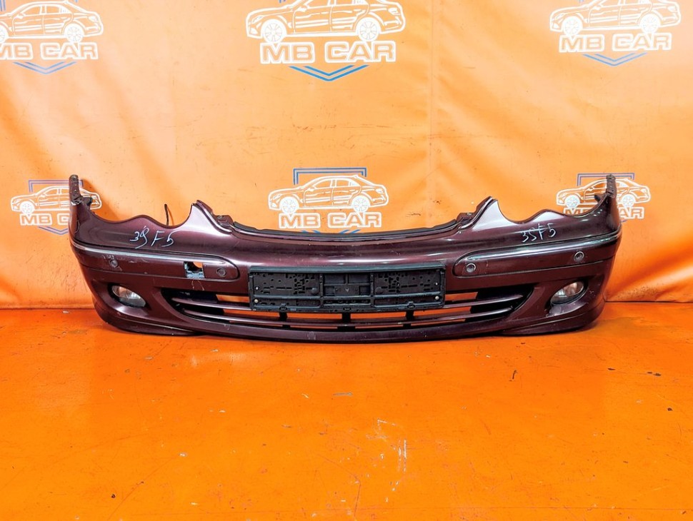 Бампер передний MERCEDES-BENZ C-класс W203/S203/CL203 рестайлинг (2004 - 2008) фото 1 &mdash; Разборка Мерседес