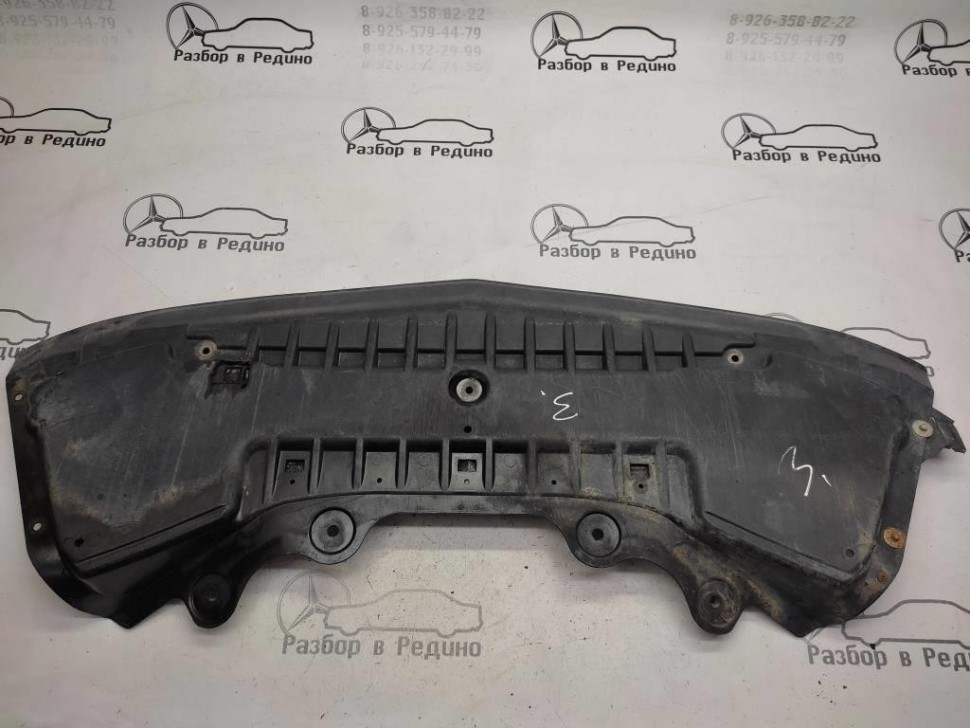 Защита бампера MERCEDES-BENZ S-класс W221 (2005 - 2009) фото 1 — Разборка Мерседес