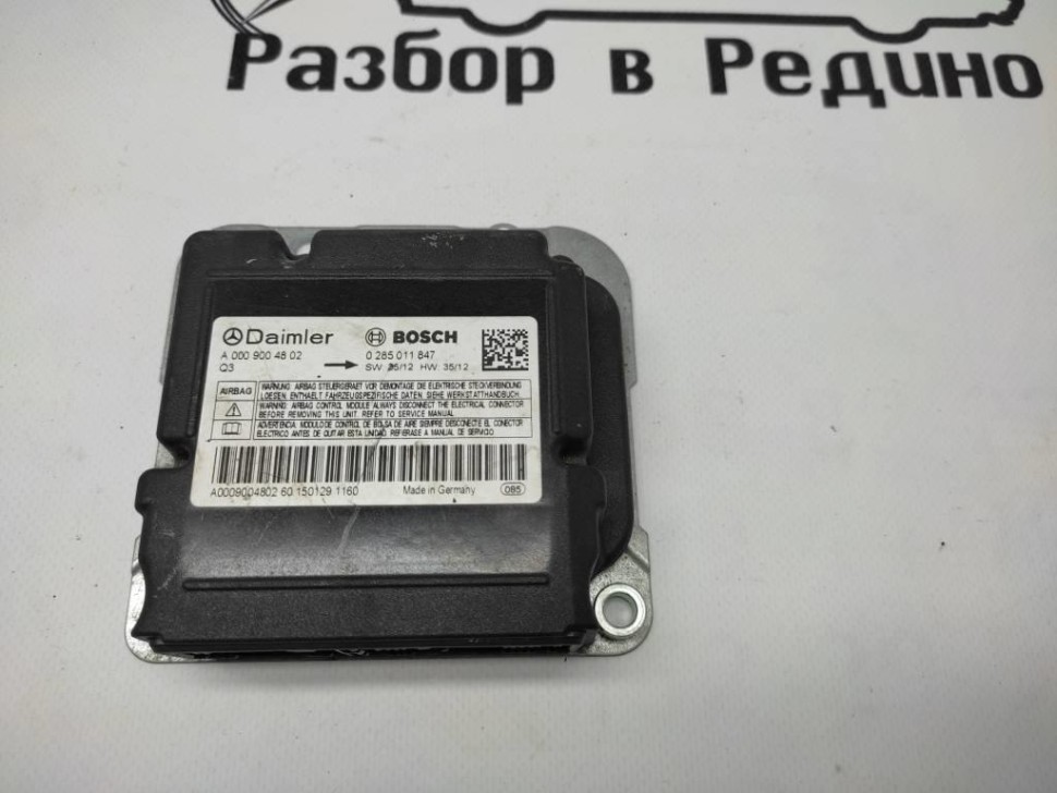 Блок AIRBAG MERCEDES-BENZ Sprinter W906 (2006 - 2019) фото 1 — Разборка Мерседес