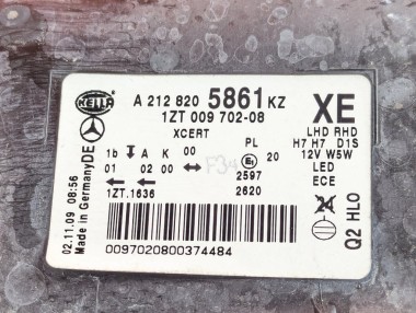 Фара правая MERCEDES-BENZ E-класс W212/S212/C207/A207 (2009 - 2013) &mdash; Разборка Мерседес