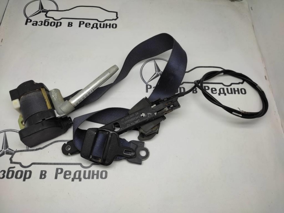 Ремень безопасности передний левый MERCEDES-BENZ S-класс W140 (1991 - 1998) фото 1 — Разборка Мерседес