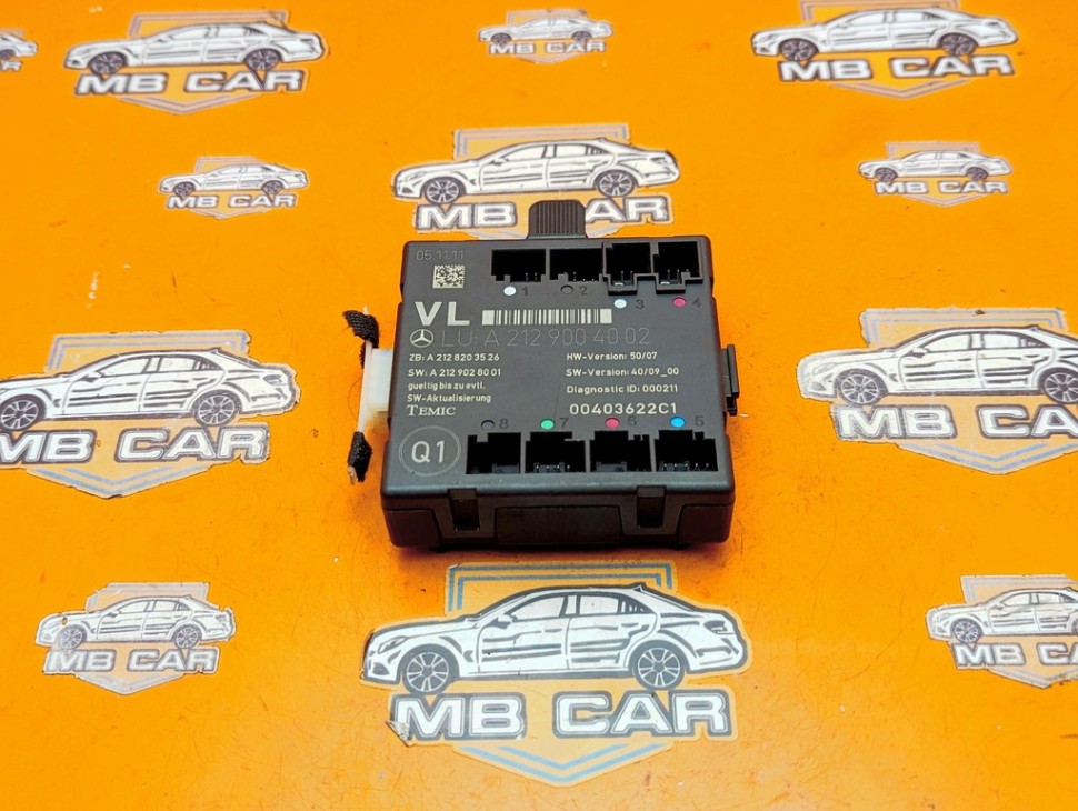 Блок двери MERCEDES-BENZ GLK-класс X204 (2008 - 2012) фото 1 — Разборка Мерседес