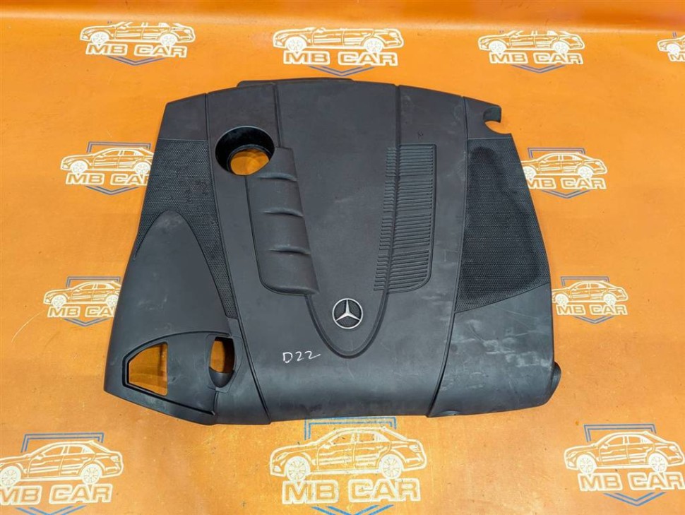 Крышка двигателя декоративная MERCEDES-BENZ E-класс W211/S211 рестайлинг (2006 - 2009) фото 1 — Разборка Мерседес