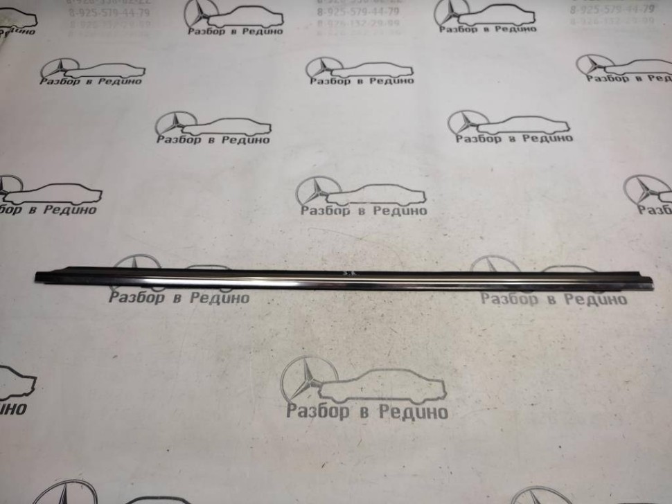 Молдинг стекла двери MERCEDES-BENZ S-класс W140 (1991 - 1998) фото 1 — Разборка Мерседес