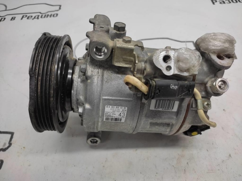 Компрессор кондиционера MERCEDES-BENZ A-класс W176 (2012 - 2015) фото 1 — Разборка Мерседес