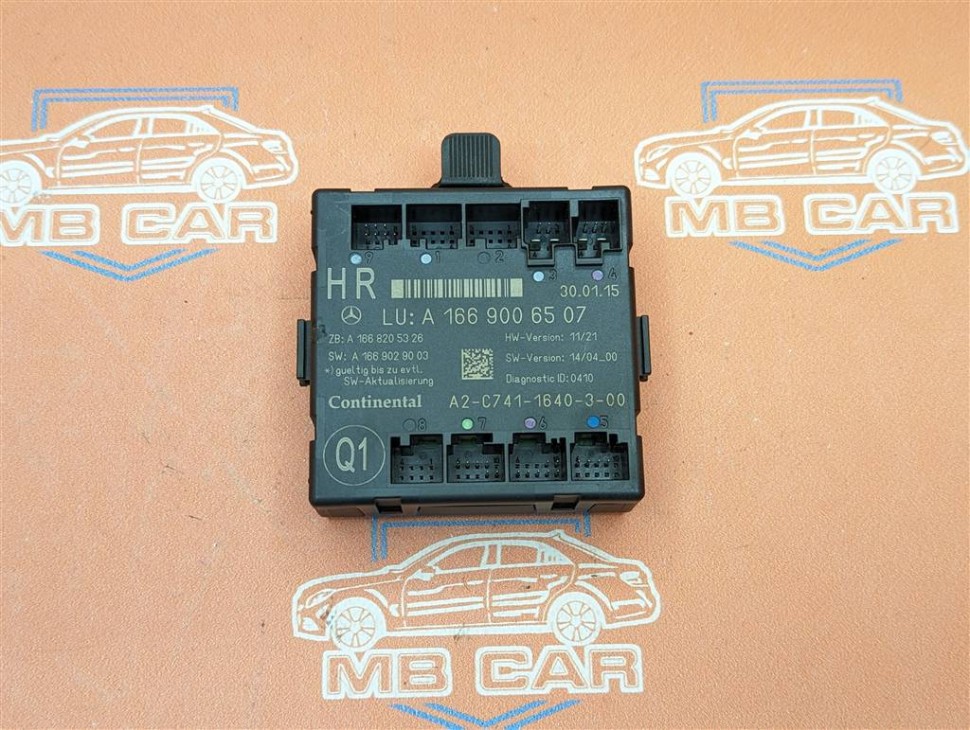 Блок двери MERCEDES-BENZ GL-класс X166 (2012 - 2016) фото 1 — Разборка Мерседес