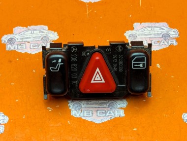 Кнопка аварийной сигнализации MERCEDES-BENZ C-класс W202/S202 рестайлинг (1997 - 2001) — Разборка Мерседес