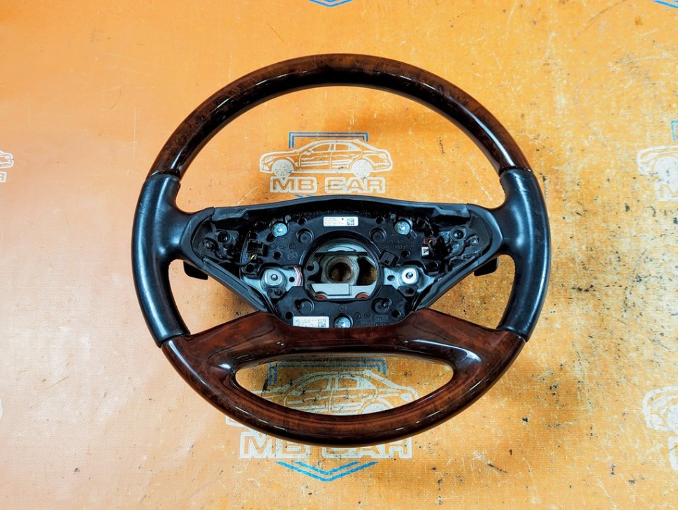 Руль MERCEDES-BENZ S-класс W221 рестайлинг (2009 - 2013) фото 1 — Разборка Мерседес