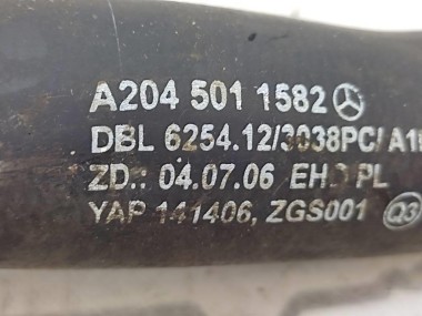 Патрубок радиатора MERCEDES-BENZ C-класс W204/S204 (2006 - 2011) — Разборка Мерседес