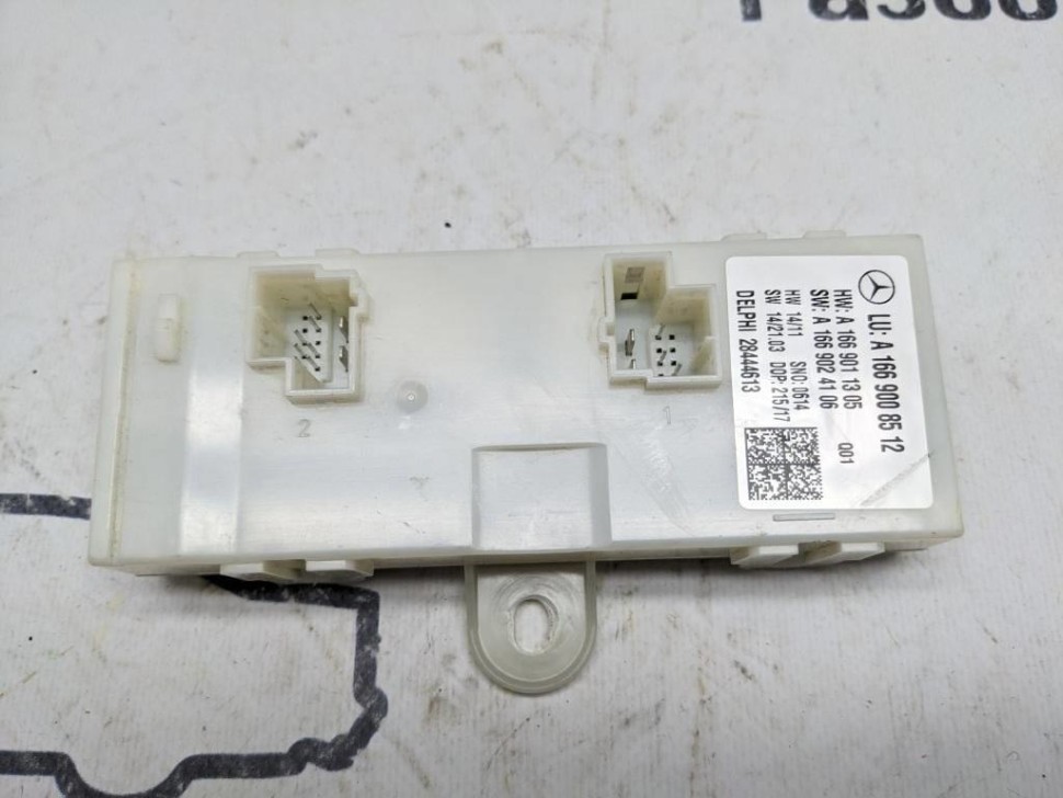 Блок крышки  багажника MERCEDES-BENZ M-класс W166 (2011 - 2015) фото 1 — Разборка Мерседес