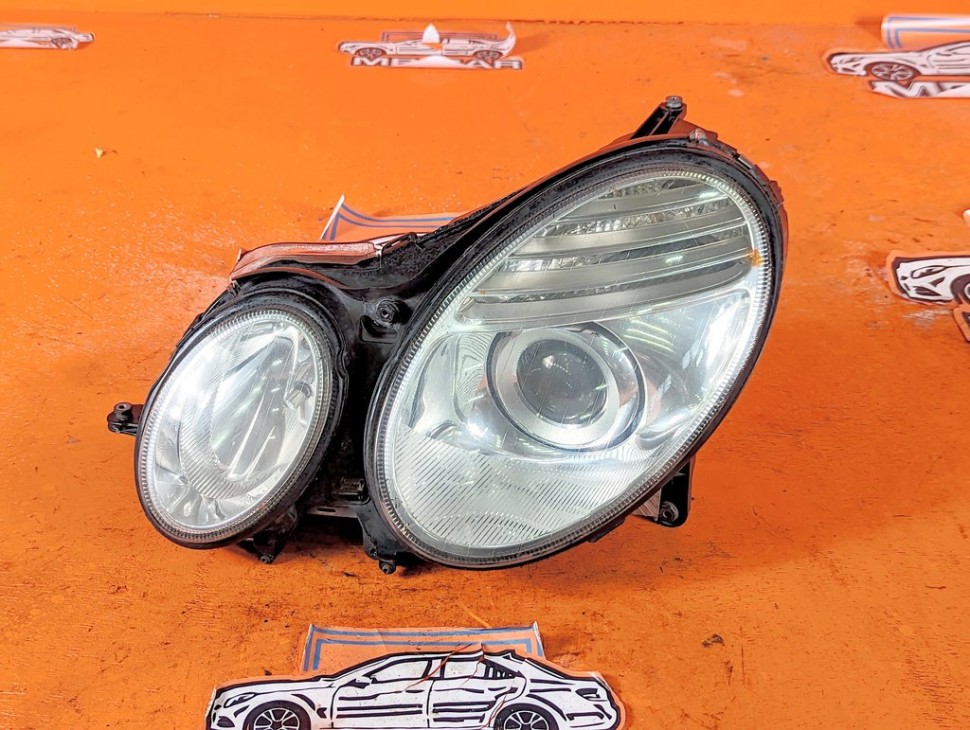 Фара левая MERCEDES-BENZ E-класс W211/S211 рестайлинг (2006 - 2009) фото 1 &mdash; Разборка Мерседес