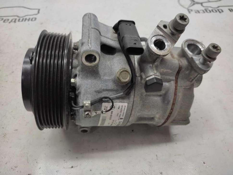 Компрессор кондиционера MERCEDES-BENZ C-класс W205/S205/C205/A205 рестайлинг (2018 - 2023) фото 1 — Разборка Мерседес