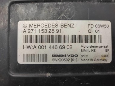 Блок управления двигателем MERCEDES-BENZ E-класс W211/S211 рестайлинг (2006 - 2009) — Разборка Мерседес