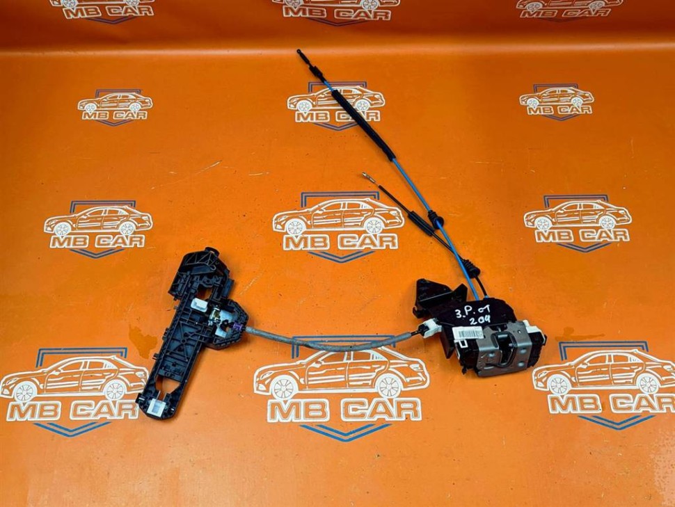 Замок двери задней правой MERCEDES-BENZ C-класс W204/S204 (2006 - 2011) фото 1 — Разборка Мерседес