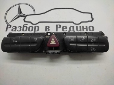 Блок кнопок MERCEDES-BENZ C-класс W203/S203/CL203 (2000 - 2004) — Разборка Мерседес