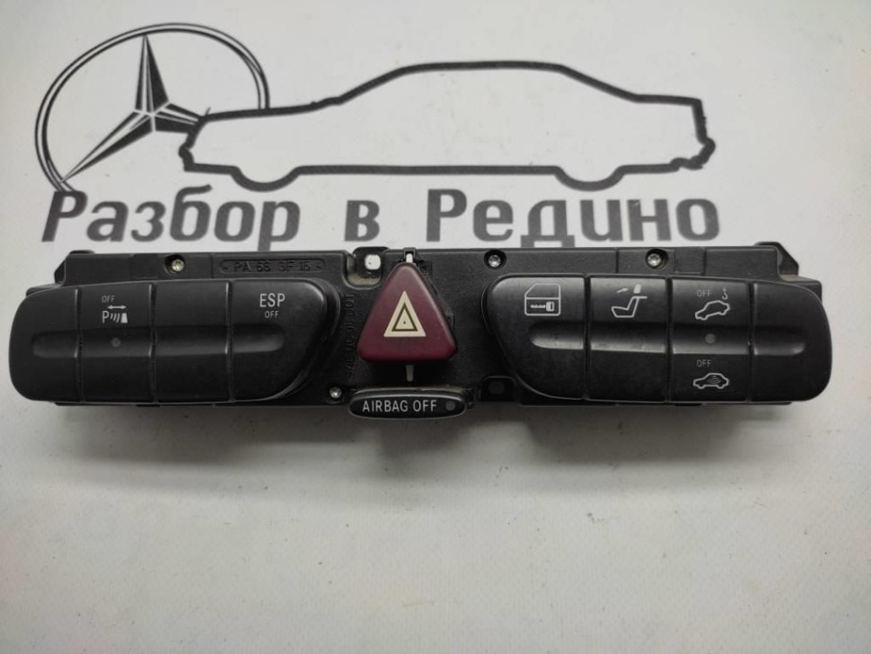 Блок кнопок MERCEDES-BENZ C-класс W203/S203/CL203 (2000 - 2004) фото 1 — Разборка Мерседес