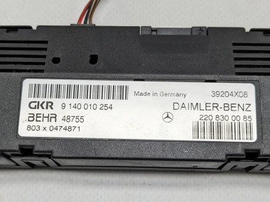 Блок климата MERCEDES-BENZ S-класс W220 рестайлинг (2002 - 2005) — Разборка Мерседес