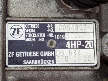 АКПП 4HP20 MERCEDES-BENZ Vito W638 (1996 - 2003) — Разборка Мерседес