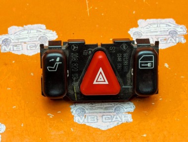 Кнопка аварийной сигнализации MERCEDES-BENZ C-класс W202/S202 (1993 - 1997) — Разборка Мерседес
