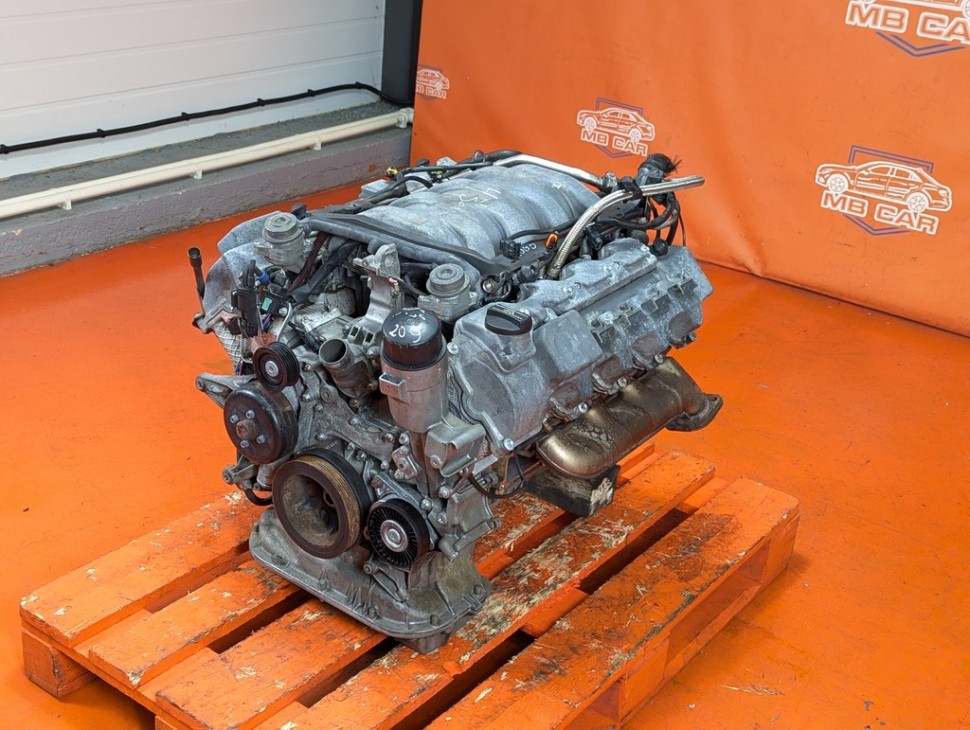 Двигатель бензиновый MERCEDES-BENZ S-класс W220 рестайлинг (2002 - 2005) S 430 4.3 AT (279 л.с.) фото 1 &mdash; Разборка Мерседес
