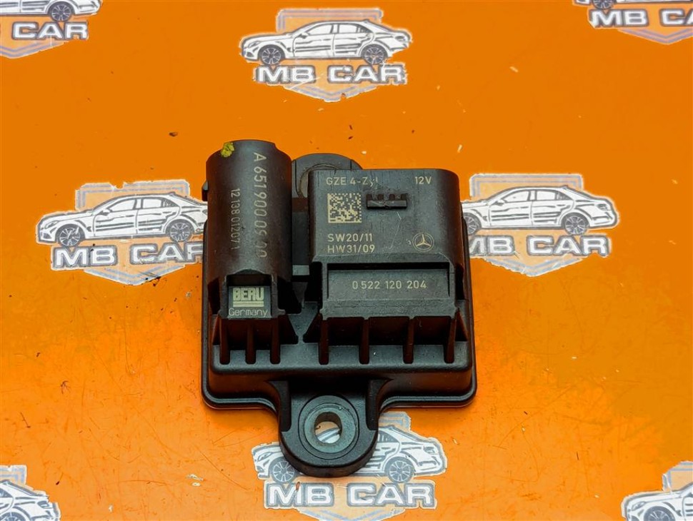 Реле свечей накала MERCEDES-BENZ E-класс W212/S212/C207/A207 (2009 - 2013) фото 1 — Разборка Мерседес