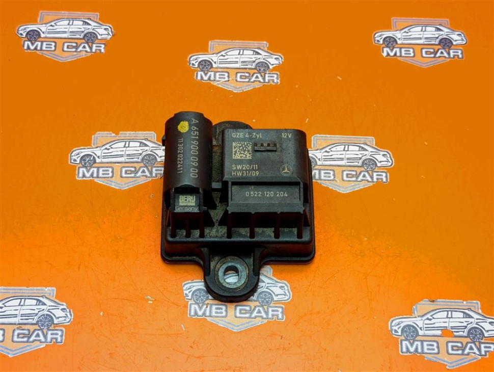 Реле свечей накала MERCEDES-BENZ GLK-класс X204 (2008 - 2012) фото 1 — Разборка Мерседес