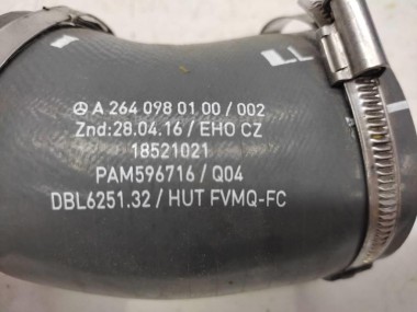 Патрубок интеркулера MERCEDES-BENZ C-класс W205/S205/C205/A205 рестайлинг (2018 - 2023) — Разборка Мерседес