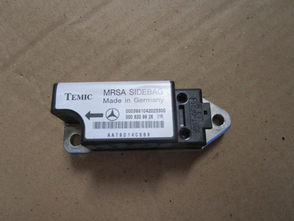 Датчик удара MERCEDES-BENZ E-класс W210/S210 (1995 - 1999) фото 1 — Разборка Мерседес