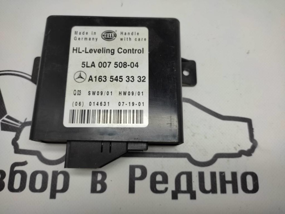 Блок корректора фар MERCEDES-BENZ M-класс W163 рестайлинг (2001 - 2005) фото 1 — Разборка Мерседес