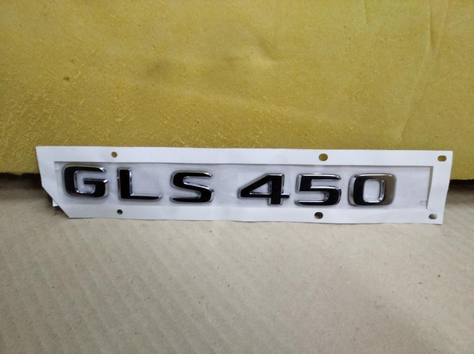 Эмблема ( шильдик ) MERCEDES-BENZ GLS-class w166 фото 1 — Разборка Мерседес