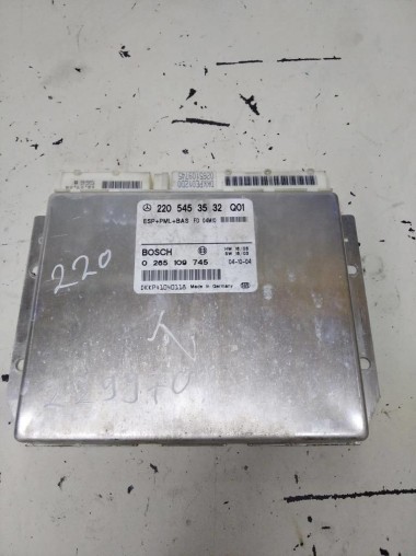 Блок ESP+PML MERCEDES-BENZ S-класс W220 рестайлинг (2002 - 2005) — Разборка Мерседес