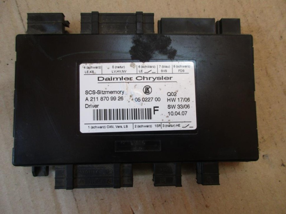 Блок сидений MERCEDES-BENZ GL-класс X164 (2006 - 2009) фото 1 — Разборка Мерседес