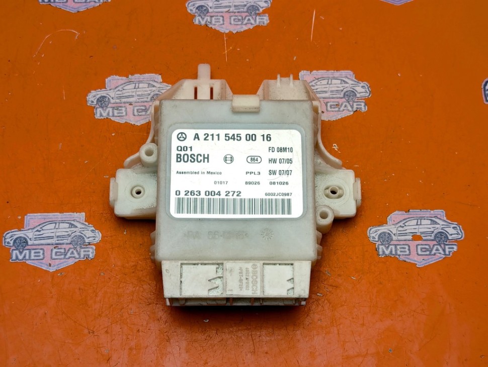 Блок парктроников MERCEDES-BENZ E-класс W211/S211 рестайлинг (2006 - 2009) фото 1 — Разборка Мерседес