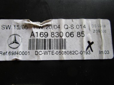 Панель управления климатом MERCEDES-BENZ A-класс W169 (2004 - 2008) — Разборка Мерседес