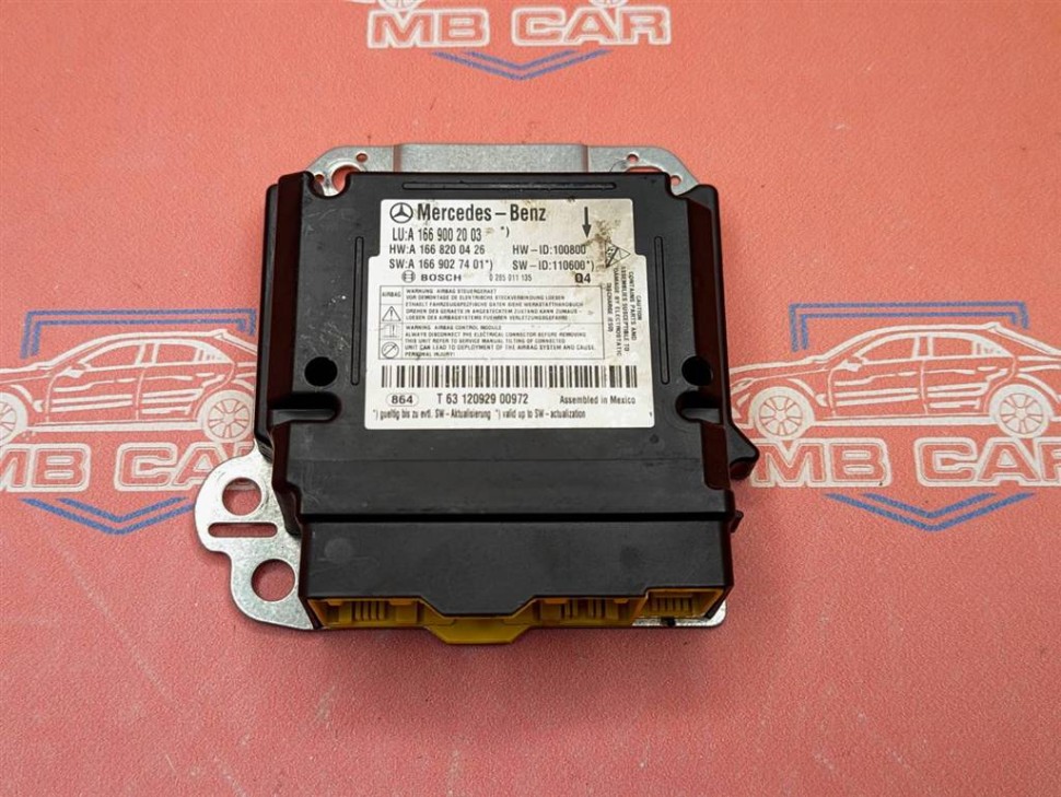 Блок AIRBAG MERCEDES-BENZ GL-класс X166 (2012 - 2016) фото 1 — Разборка Мерседес