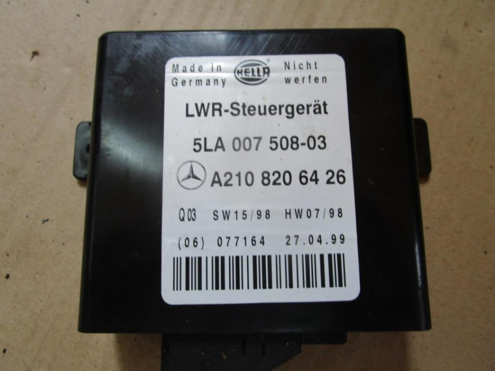 Блок корректора фар MERCEDES-BENZ E-класс W210/S210 (1995 - 1999) фото 1 — Разборка Мерседес