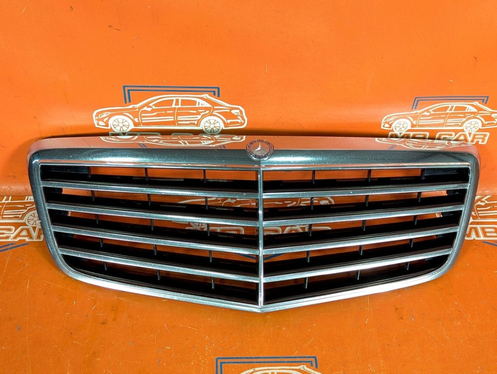 Решетка радиатора MERCEDES-BENZ E-класс W211/S211 рестайлинг (2006 - 2009) фото 1 &mdash; Разборка Мерседес