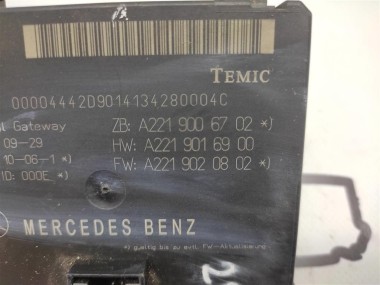 Блок ZGW CGW MERCEDES-BENZ S-класс W221 рестайлинг (2009 - 2013) — Разборка Мерседес