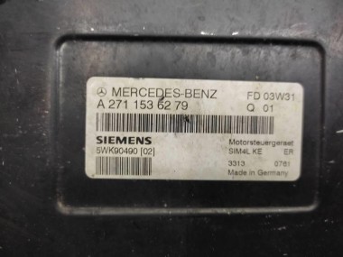 Блок управления двигателем MERCEDES-BENZ E-класс W211/S211 (2002 - 2006) — Разборка Мерседес