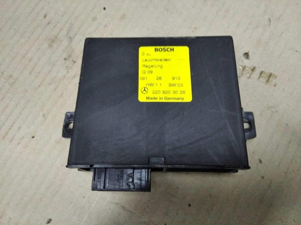 Блок корректора фар MERCEDES-BENZ S-класс W220 (1998 - 2005) фото 1 — Разборка Мерседес