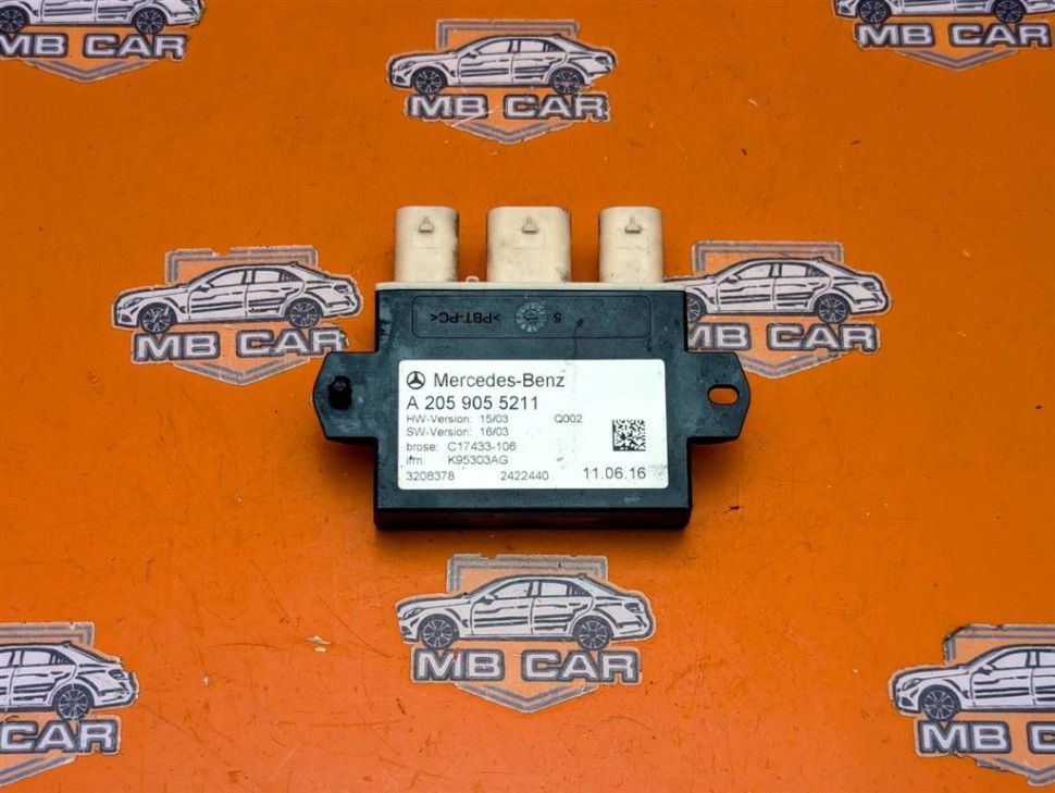 Блок крышки багажника MERCEDES-BENZ S-класс W222/C217/A217 (2013 - 2017) фото 1 — Разборка Мерседес