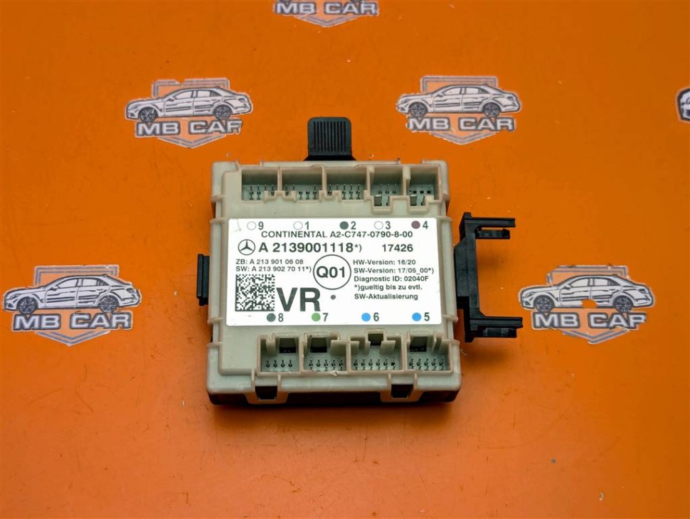 Блок двери MERCEDES-BENZ S-класс W222/C217/A217 (2013 - 2017) фото 1 — Разборка Мерседес