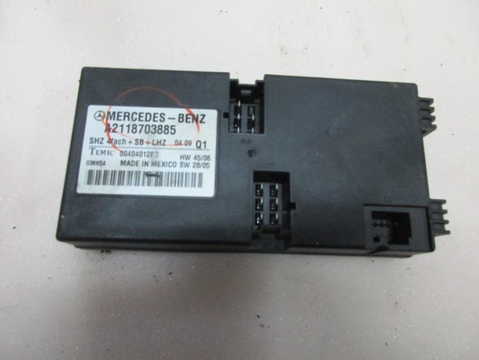 Блок подогрева сидений MERCEDES-BENZ GL-класс X164 (2006 - 2009) фото 1 — Разборка Мерседес