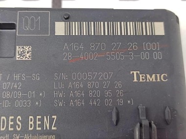 Блок крышки  багажника MERCEDES-BENZ M-класс W164 рестайлинг (2008 - 2011) — Разборка Мерседес