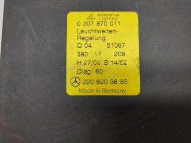 Блок корректора фар MERCEDES-BENZ S-класс W220 рестайлинг (2002 - 2005) — Разборка Мерседес