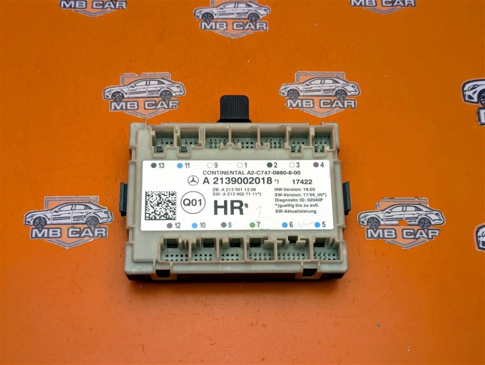 Блок двери MERCEDES-BENZ S-класс W222/C217/A217 (2013 - 2017) фото 1 — Разборка Мерседес