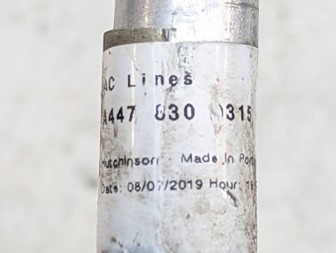 Трубка кондиционера MERCEDES-BENZ V-класс W447 рестайлинг (2019 - 2025) — Разборка Мерседес